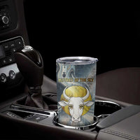 Hesat Celestial Cow Egyptian Tumbler Cup with Mythic Sky Motif in Cosmic Theme