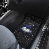 Hesat Solar Horn Symbol Car Mats Egyptian Cosmic Cow in Starry Milky Way
