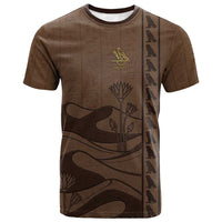 Imenet Sunlit Temple Columns T shirt with Ancient Egyptian Offering Scene