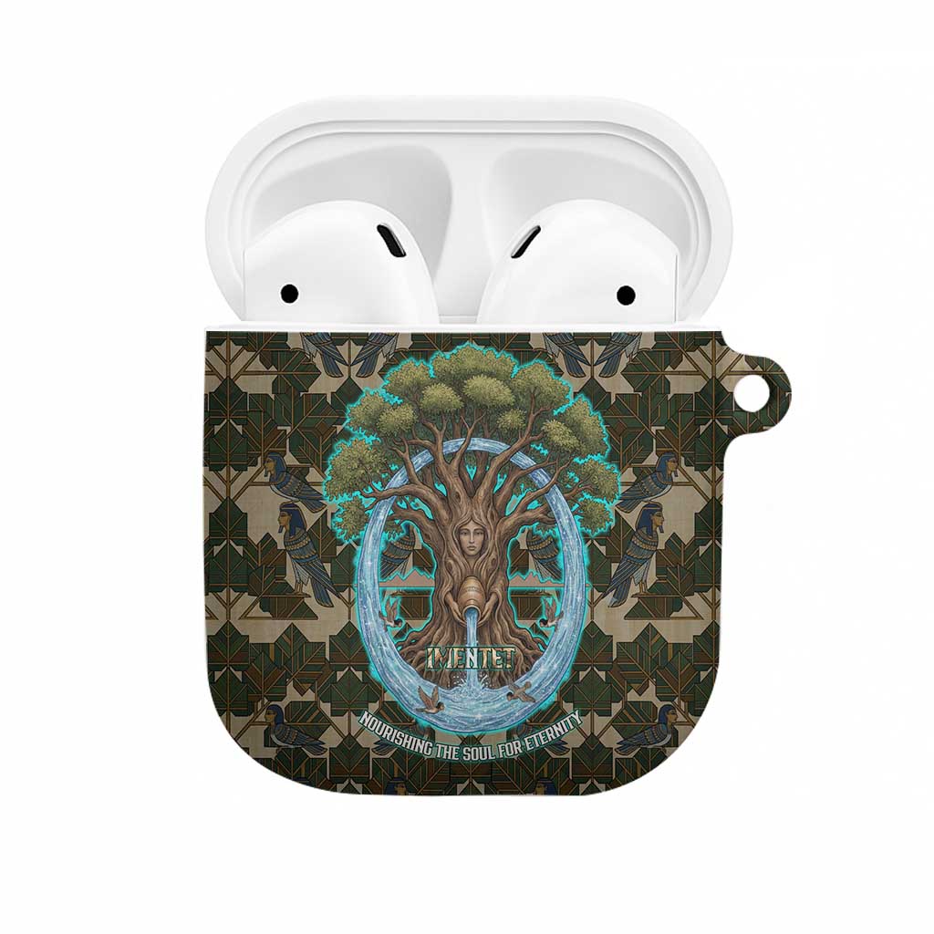 Imentet Egyptian AirPods Case with Eye of Horus and Eternal Tree in Afterlife