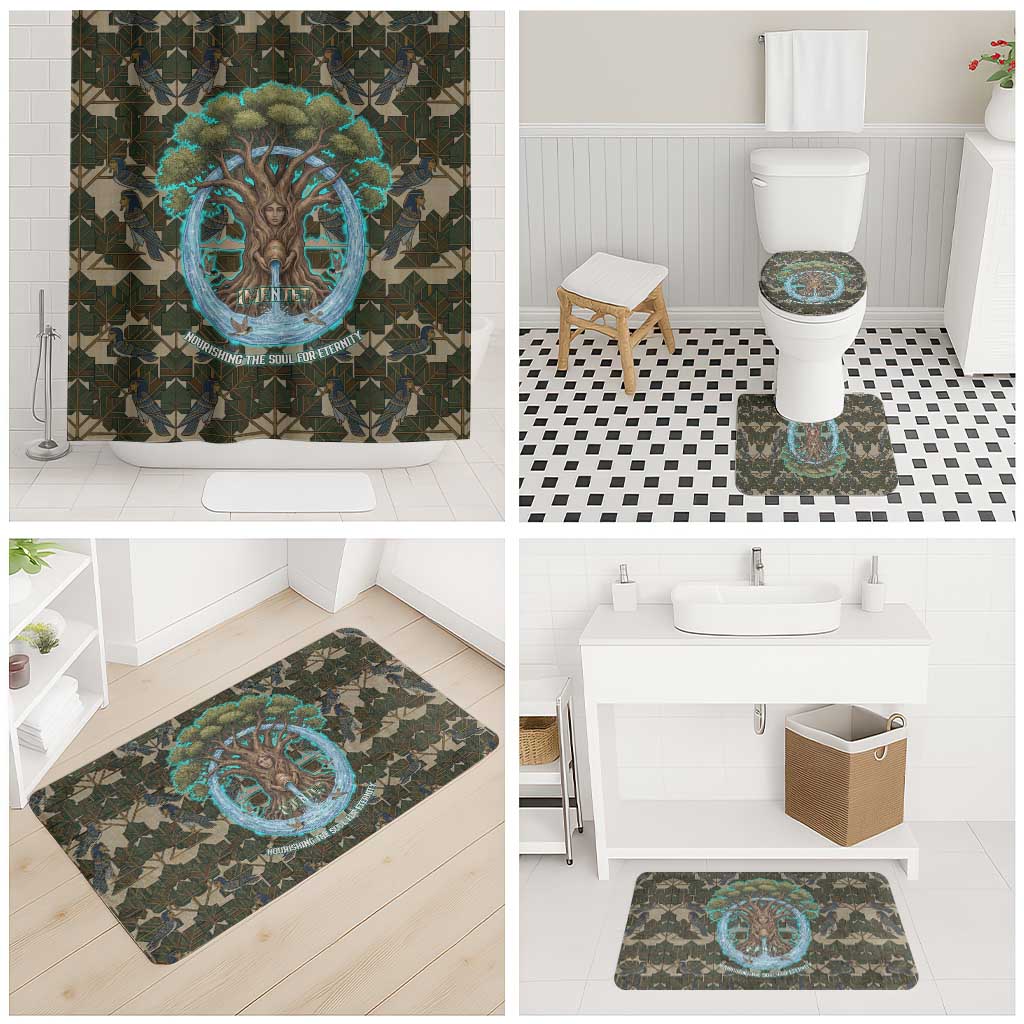 Imentet Egyptian Bathroom Set with Eye of Horus and Eternal Tree in Afterlife