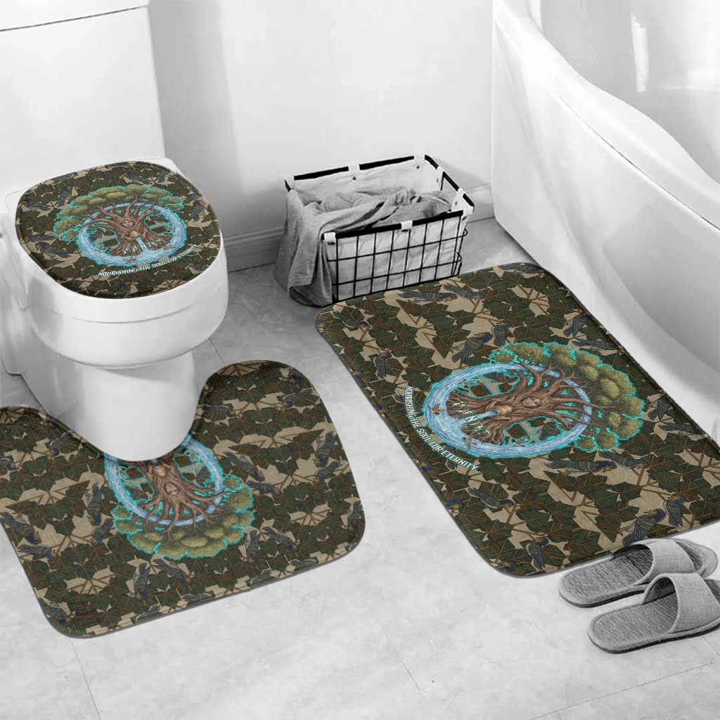 Imentet Egyptian Bathroom Set with Eye of Horus and Eternal Tree in Afterlife