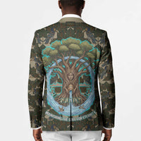 Imentet Egyptian Blazer with Eye of Horus and Eternal Tree in Afterlife