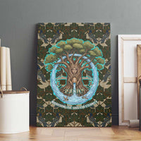 Imentet Egyptian Canvas Wall Art with Eye of Horus and Eternal Tree in Afterlife