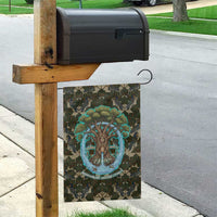 Imentet Egyptian Garden Flag with Eye of Horus and Eternal Tree in Afterlife