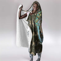 Imentet Egyptian Hooded Blanket with Eye of Horus and Eternal Tree in Afterlife
