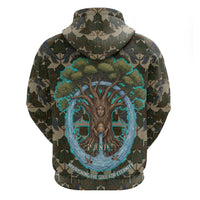 Imentet Egyptian Hoodie with Eye of Horus and Eternal Tree in Afterlife