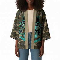 Imentet Egyptian Kimono with Eye of Horus and Eternal Tree in Afterlife