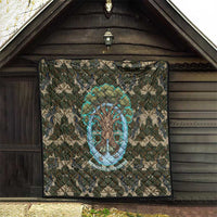 Imentet Egyptian Quilt with Eye of Horus and Eternal Tree in Afterlife