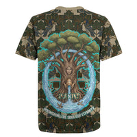 Imentet Egyptian Rugby Jersey with Eye of Horus and Eternal Tree in Afterlife