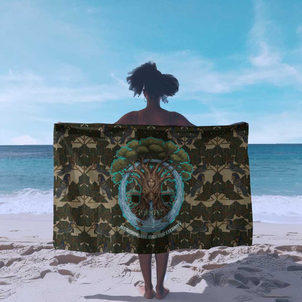 Imentet Egyptian Sarong with Eye of Horus and Eternal Tree in Afterlife