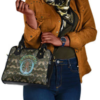 Imentet Egyptian Shoulder Handbag with Eye of Horus and Eternal Tree in Afterlife