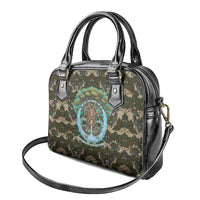 Imentet Egyptian Shoulder Handbag with Eye of Horus and Eternal Tree in Afterlife
