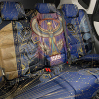 Isis Ankh Symbol Back Car Seat Cover with Celestial Wings in Ancient Egyptian Cosmic