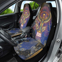 Isis Ankh Symbol Car Seat Cover with Celestial Wings in Ancient Egyptian Cosmic