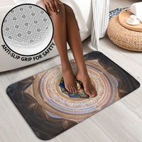 Isis Bathroom Set with Falcon Symbol and Sacred Geometry in Egyptian