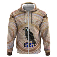 Isis Hoodie with Falcon Symbol and Sacred Geometry in Egyptian