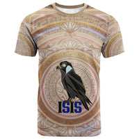 Isis T shirt with Falcon Symbol and Sacred Geometry in Egyptian