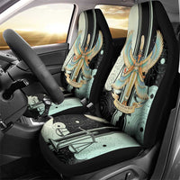 Ma’at Feather Egyptian Car Seat Cover with Scales Symbolizing Truth and Cosmic Balance