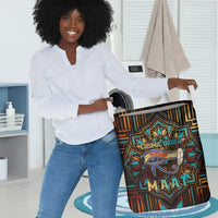 Ma’at Eye of Horus Laundry Basket Egyptian Feather Celebrating Truth