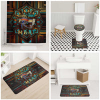 Ma’at Eye of Horus Bathroom Set Egyptian Feather Celebrating Truth