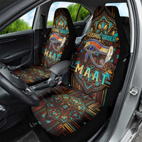 Ma’at Eye of Horus Car Seat Cover Egyptian Feather Celebrating Truth