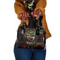 Ma’at Eye of Horus Shoulder Handbag Egyptian Feather Celebrating Truth