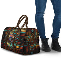 Ma’at Eye of Horus Travel Bag Egyptian Feather Celebrating Truth