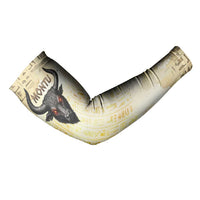 Montu Egyptian Arm Sleeves War God Mighty Bull Symbol Ancient Power Hieroglyphic