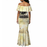 Montu Egyptian Mermaid Dress War God Mighty Bull Symbol Ancient Power Hieroglyphic