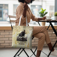Montu Egyptian Tote Bag War God Mighty Bull Symbol Ancient Power Hieroglyphic