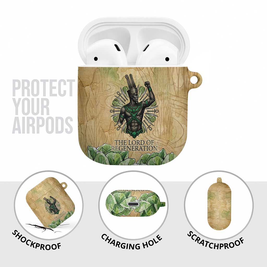 Min AirPods Case Egyptian God of Fertility Lord of Generation Lettuce Ancient