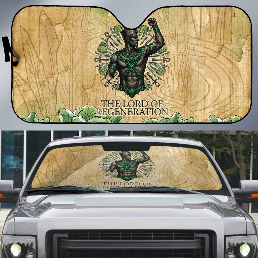 Min Auto Sun Shade Egyptian God of Fertility Lord of Generation Lettuce Ancient