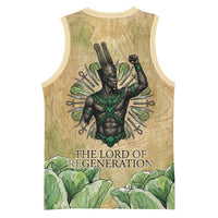 Min Basketball Jersey Egyptian God of Fertility Lord of Generation Lettuce Ancient