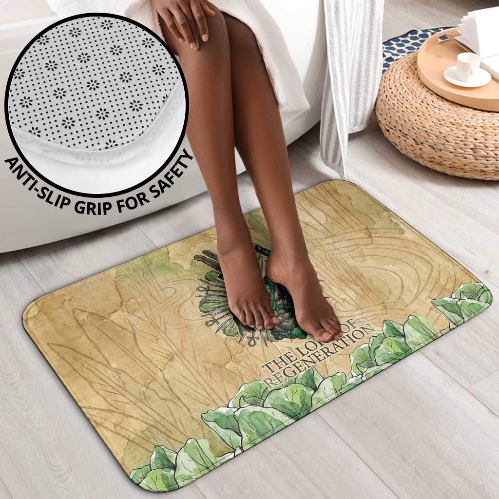 Min Bathroom Set Egyptian God of Fertility Lord of Generation Lettuce Ancient
