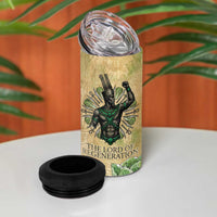 Min 4 in 1 Can Cooler Tumbler Egyptian God of Fertility Lord of Generation Lettuce Ancient