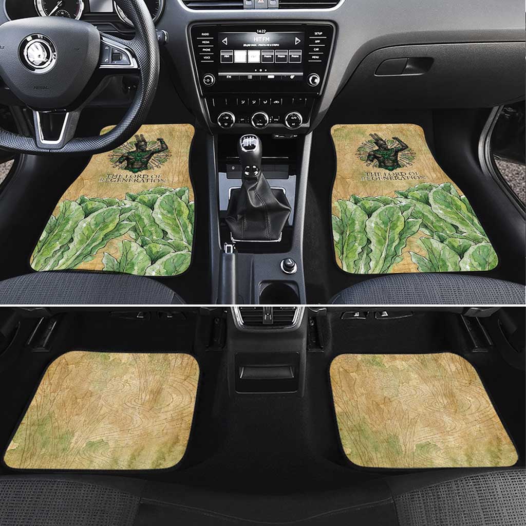 Min Car Mats Egyptian God of Fertility Lord of Generation Lettuce Ancient