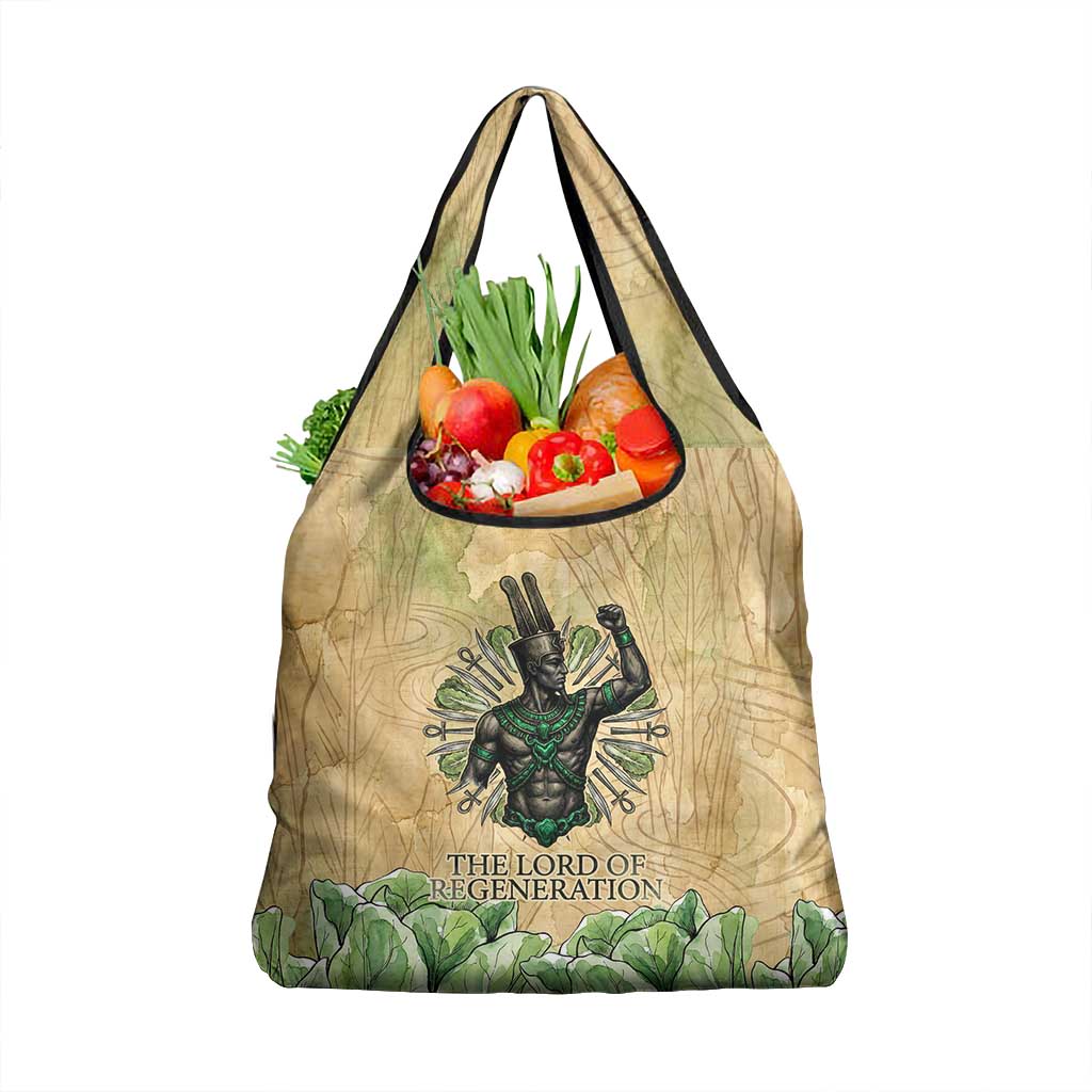 Min Grocery Bag Egyptian God of Fertility Lord of Generation Lettuce Ancient