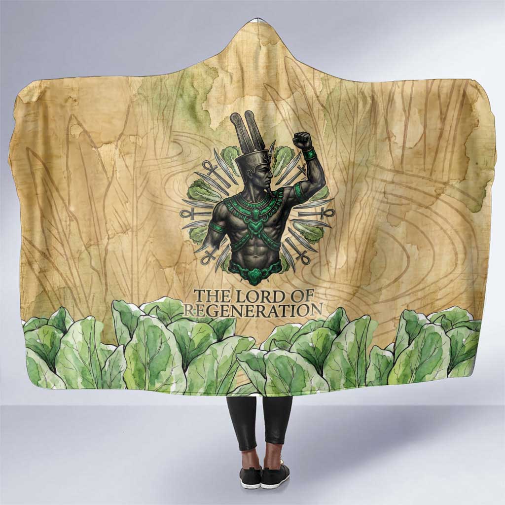 Min Hooded Blanket Egyptian God of Fertility Lord of Generation Lettuce Ancient