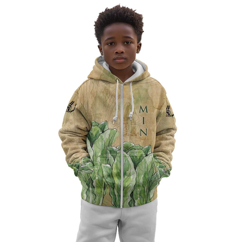 Min Kid Hoodie Egyptian God of Fertility Lord of Generation Lettuce Ancient
