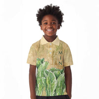 Min Kid Polo Shirt Egyptian God of Fertility Lord of Generation Lettuce Ancient