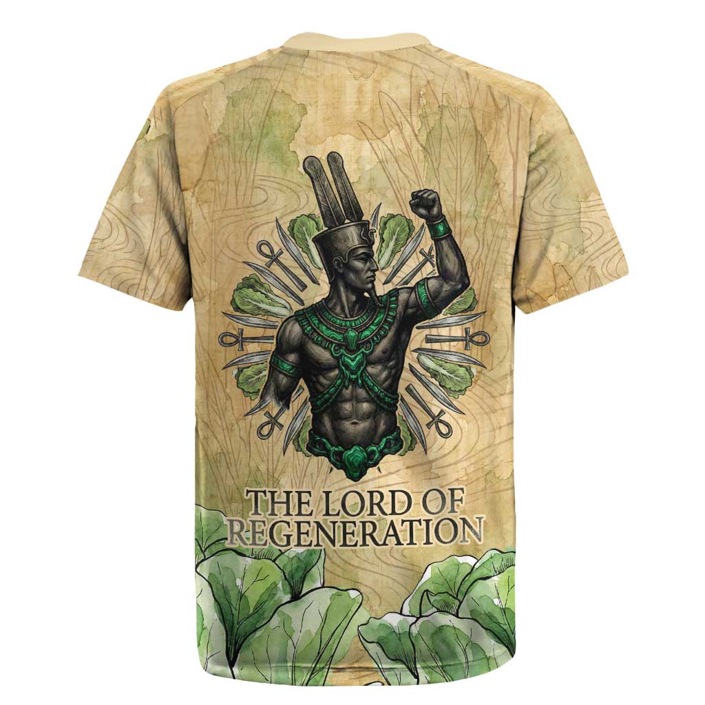 Min Rugby Jersey Egyptian God of Fertility Lord of Generation Lettuce Ancient