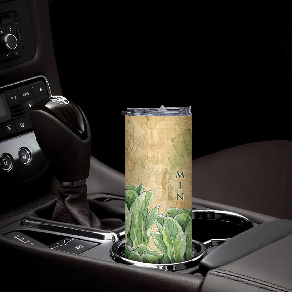 Min Skinny Tumbler Egyptian God of Fertility Lord of Generation Lettuce Ancient