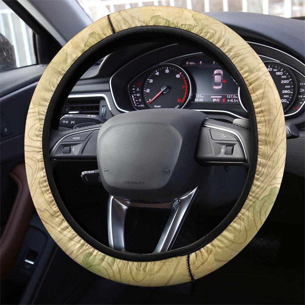 Min Steering Wheel Cover Egyptian God of Fertility Lord of Generation Lettuce Ancient