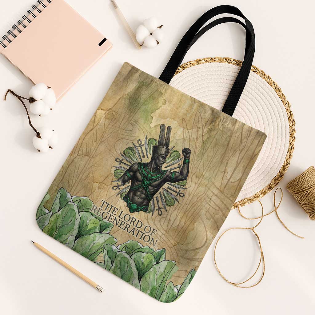 Min Tote Bag Egyptian God of Fertility Lord of Generation Lettuce Ancient