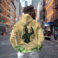 Min Zip Hoodie Egyptian God of Fertility Lord of Generation Lettuce Ancient