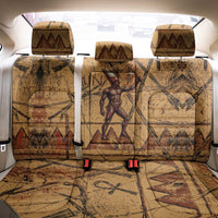 Min Ancient Egyptian Back Car Seat Cover Fertility Symbol Sandstone Ankh Pyramid Pattern