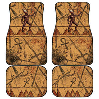 Min Ancient Egyptian Car Mats Fertility Symbol Sandstone Ankh Pyramid Pattern