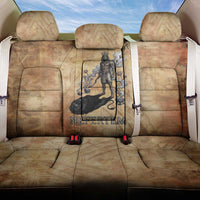 Nefertem Ancient Egyptian Back Car Seat Cover Lion Head Lotus Flowers Incense Smoke Ancient