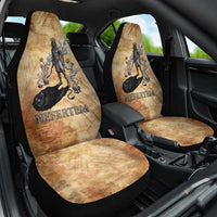 Nefertem Ancient Egyptian Car Seat Cover Lion Head Lotus Flowers Incense Smoke Ancient